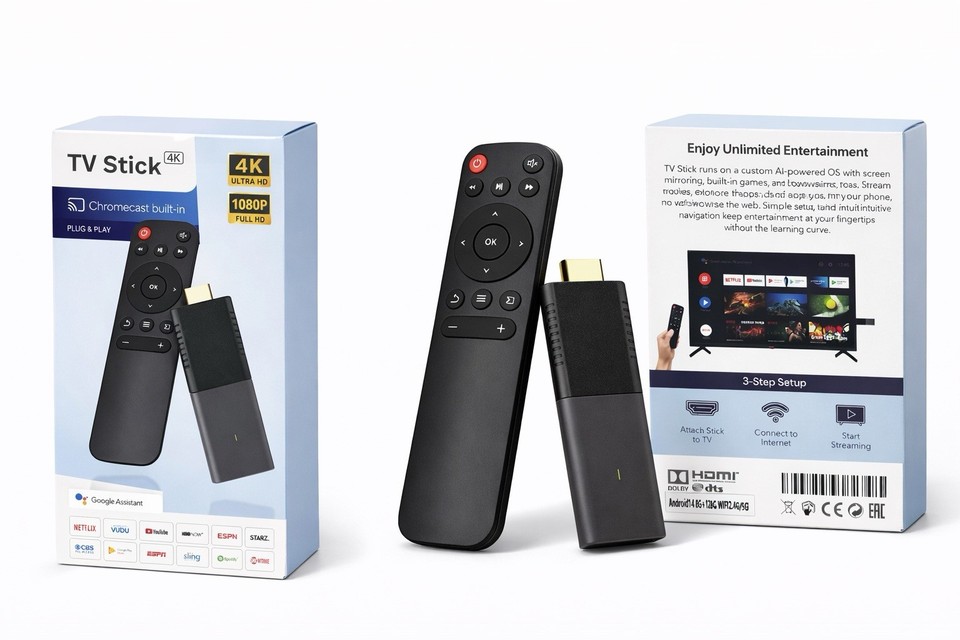 Buy TV Stick Android 11.0 4K Google Certified Amlogic S905Y4 2 16GB BT5.0 Dual Wifi Online