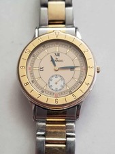 Movado 81.09.861 Two Tone Stainless Steel Quartz Men's Watch - Running - Read