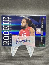 2011 Donruss Elite Dwayne Harris Aspirations Die-Cut Signatures Auto /49 #138