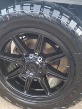 20 Inch Universal Rims And Tires 2955520 All 4 In Good Condition