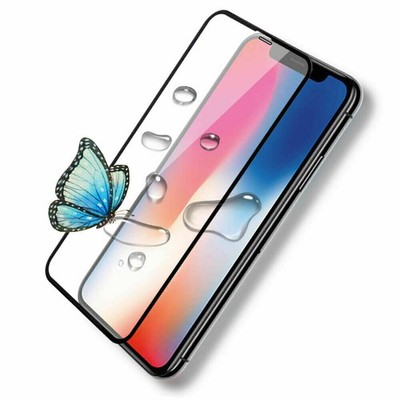 Curved Displayschutzfolie für Samsung & iPhone 16 Pro/15 Hartglas Full Glue