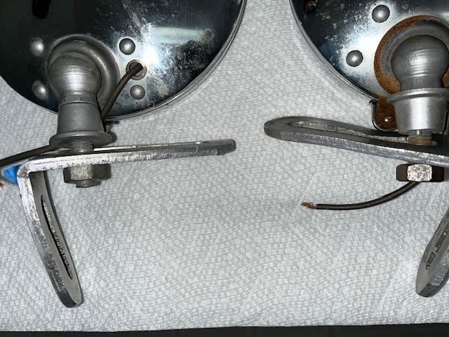 Vintage Carello 6” Round E3 Driving ? Lights They Work Ferrari? Porsche?