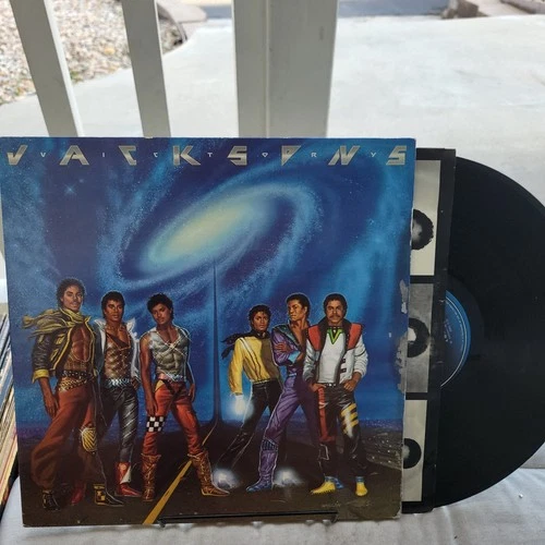 VINTAGE THE JACKSONS VICTORY VINYL LP Michael Jackson - 1984 Epic Records