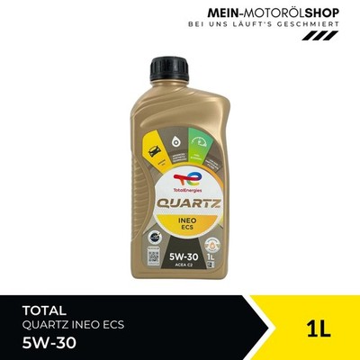 Total Quartz Ineo ECS 5W-30 Peugeot ACEA C2 Fiat Motoröl 1 Liter