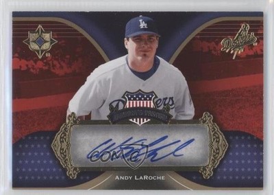 2007 Ultimate Collection America's Pastime Andy LaRoche #AP-LA Auto 0a1
