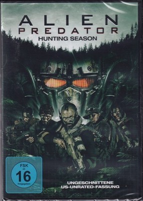 Horror DVD Alien Predator Hunting Season DVD Uncut FSK 16 Sci-Fi Monster #T1655