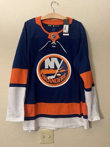 Men's Fanatics Blue New York Islanders Breakaway Home Jersey Size 52
