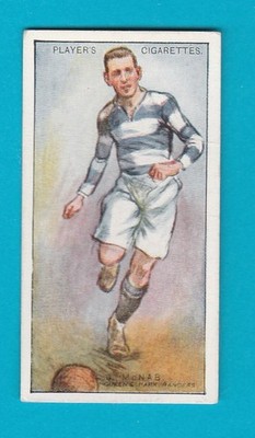 FUSSBALLER - J. McNAB OF Q.P.R. - SPIELER - 1928-9