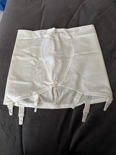 Faja Blanca con 6 Tirantes Lencería Talla 18 Nueva M&S Marks Spencer