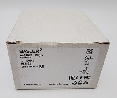 BASLER acA1300-30gm Industrial camera  ACA1300-30GM *NDA AVAILABLE*