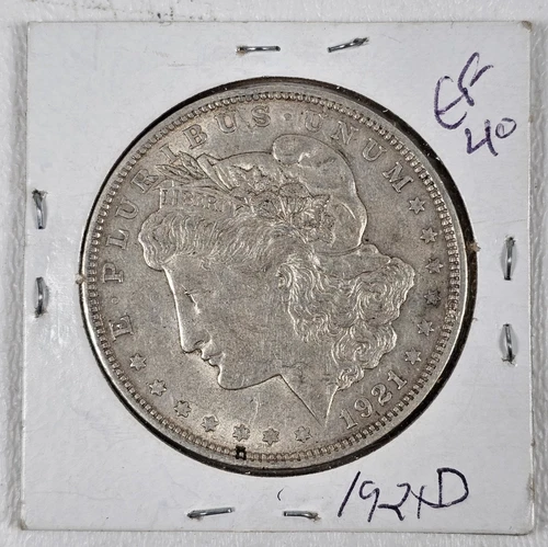 New Listing1921-D Morgan Silver Dollar Denver Mint 90% Silver Free Shipping