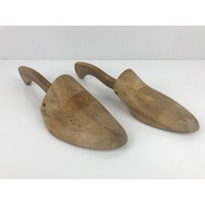 Vintage Men's Cedar Wood Shoe Trees Stretchers Shapers Keepers Size 4 W