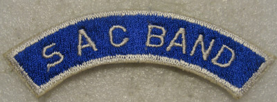 U.S. Air Force Shoulder Patch Tab Strategic Air Command (SAC) BAND