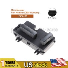 Driver Side Power Seat Switch 12450166 For Chevy Tahoe Suburban Silverado 00-06 Driver Side Power Seat Switch 12450166 For Chevy Tahoe Suburban Silverado 00-06