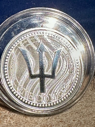 2017 Barbados Triton 1 oz. Silver Proof One Dollar Coin