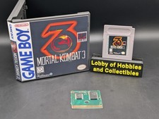 Mortal Kombat 3 ( Nintendo Game Boy ) Mint Sticker - Authentic - W/ Case