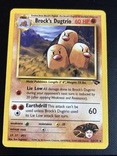 Brock's Dugtrio 22/132 Gym Challenge Regular on eBay