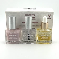 DERMELECT Set (Makeover + High Maintenance + Revital Oil ) New