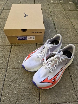 Mizuno Wave Rebellion Flash 3 Herren Laufschuh Gr. 47 / US 13 weiß gebraucht