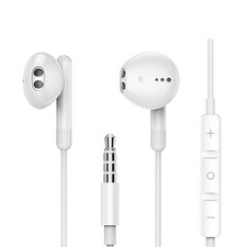 Wired Earphones With 3.5Mm Jack, Volume Control, Call Function, Hifi Sound Qual 