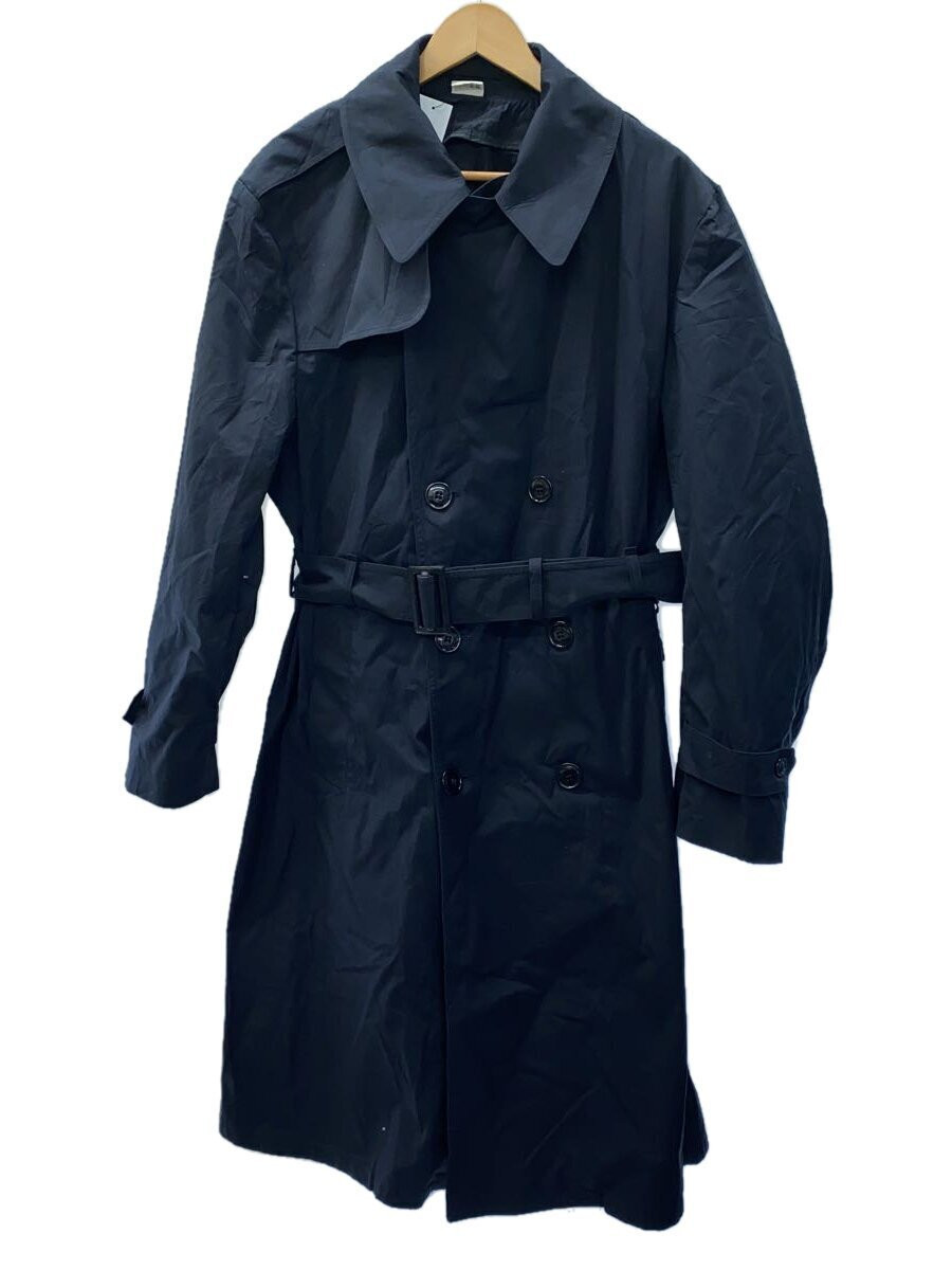 Us.Navy 90S/Trench Coat/42/Cotton/Nvy/Plain/8405-01-308-8701 913