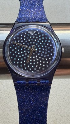 Original Swatch Blusparkles watch (SUON134) Swiss Made