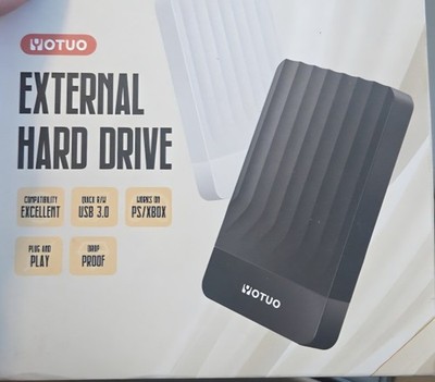 Yotuo Portable External Hard Drive 500GB PS4/PS5/XBox 360/Xbox USB 3.0