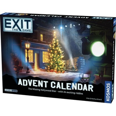 Thames & Kosmos EXIT: Advent Calendar - The Missing Hollywood Star, Escape Room 