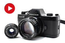 【Exc+4】Ensemble de 2 objectifs ! Appareil photo argentique Pentax Auto 110...
