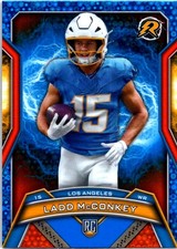 2024 Topps Resurgence - Blue & Orange Spark #154 Ladd McConkey