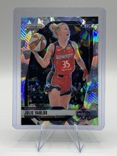 ❄️ 2024 WNBA Panini Prizm - Julie Vanloo #42 Ice Prizms RC Washington Mystics