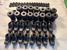 Bbc Rocker Arms Studs Springsretainers Nuts Chevy 283 327 Genuine Gm