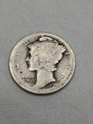 1916 P Mercury Dime 10c US Currency 90% Silver Sku 84570