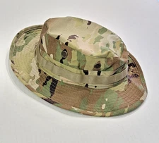 US Military Issue OCP Camo Hot Weather Boonie Sun Hat Cap Size 7 1/2