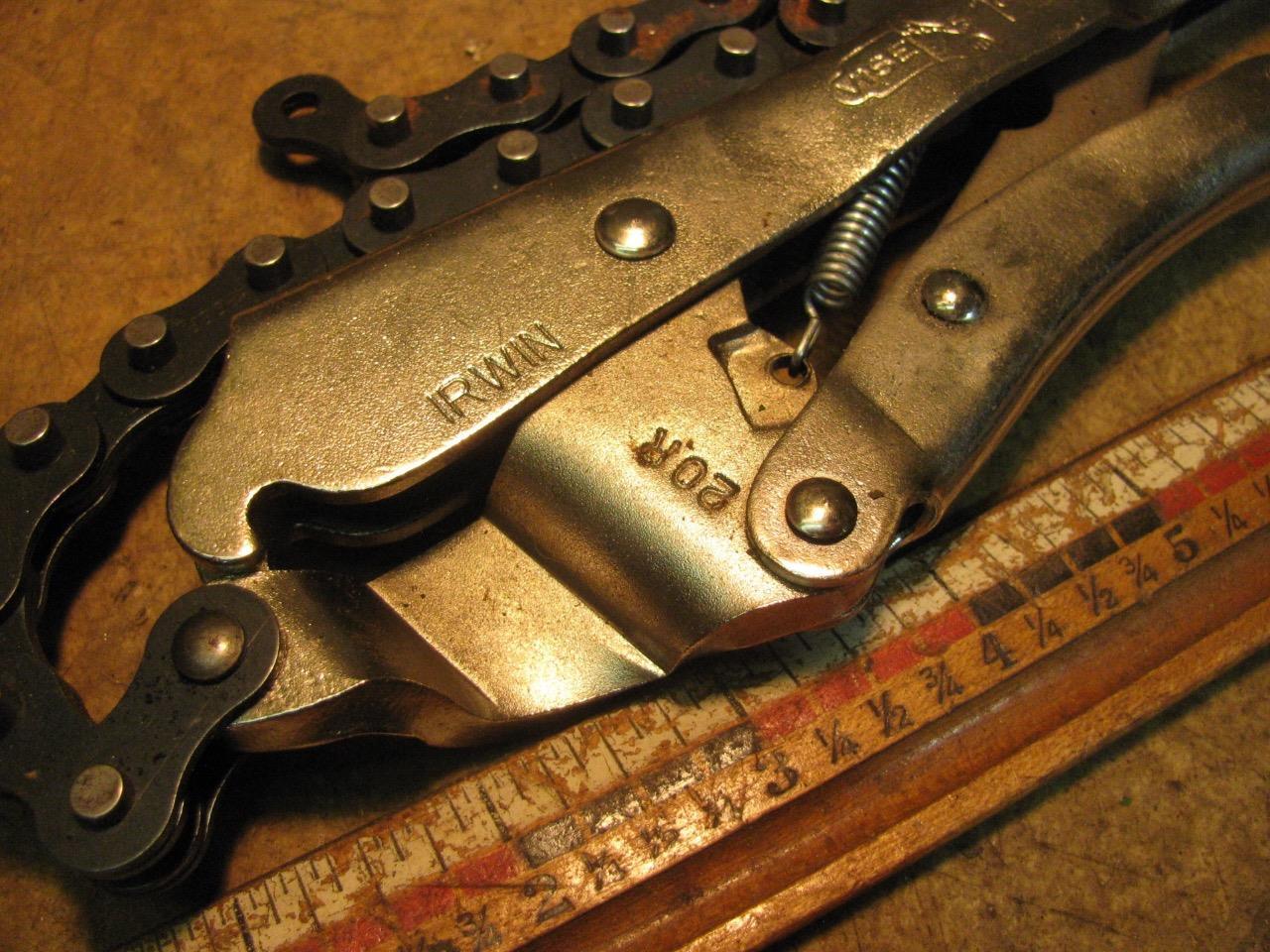 Irwin Vise Grip 20R Chain Wrench Clamp eBay
