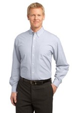S639 Port Authority Plaid Pattern Easy Care Shirt