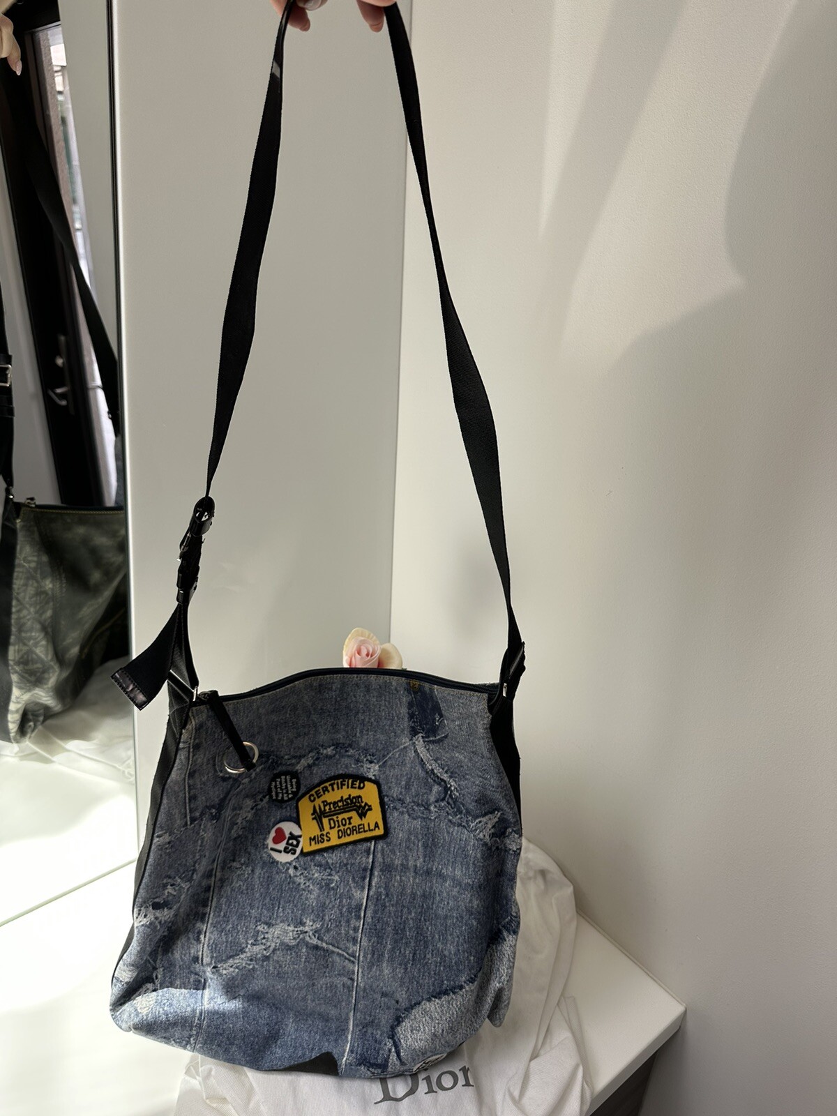 Christian Dior Crossbody Bag Miss Diorella Galliano Gem