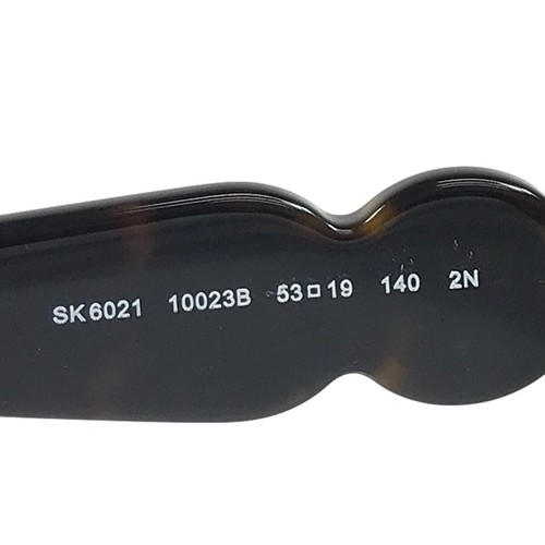 Swarovski Sunglasses SK6021 10023B Dark Tortoise Cat Eye Brown Lenses 53-19-140 - Picture 11 of 13