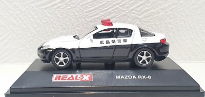 1/72 Yodel Real-x MAZDA RX-8 HIROSHIMA POLICE CAR PATROL diecast