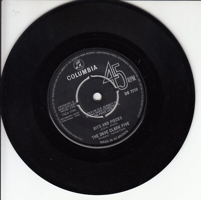 7''  DAVE CLARK 5  Bits And Pieces