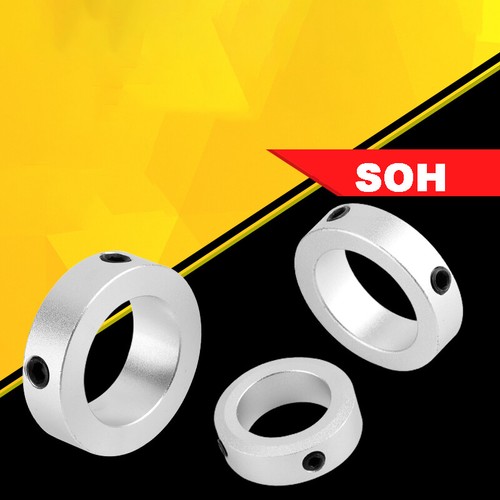 SOH Shaft Collar With Grub Screw Fixing Limit Ring ID 6mm to 50mm Aluminum Alloy - Picture 7 of 11