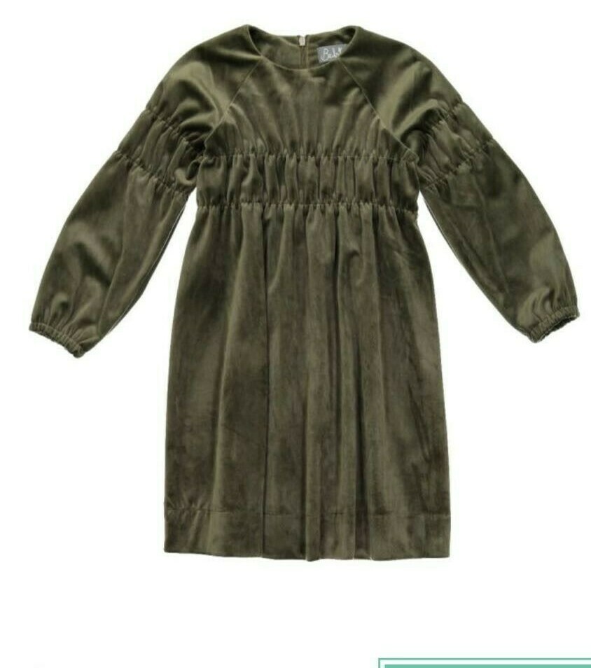 belati green dress DRESS 'BELDI' PISTACHIO – Kiwini The Label main image 1