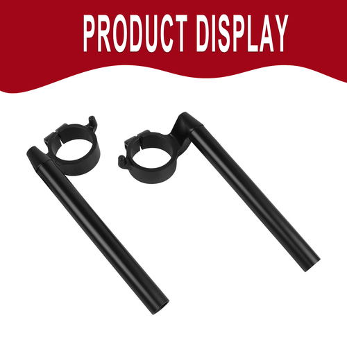 Handlebar Handle Bar Clip On For Honda CBR600RR CBR 600 RR F5 2007-2025 Black - Picture 3 of 9
