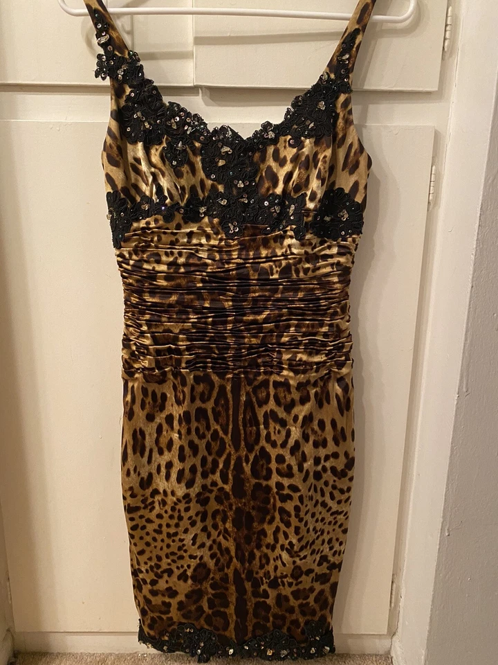 Manday Leopard Dress 