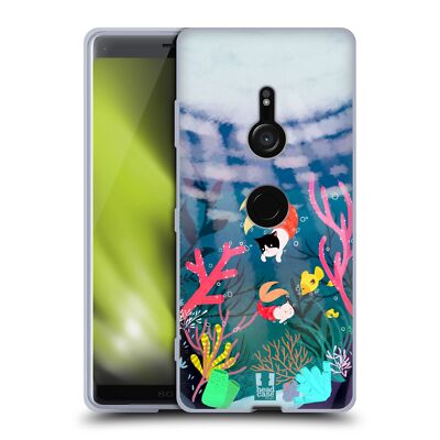 HEAD CASE DESIGNS UNDERWATER ILLUSTRATIONS SOFT GEL CASE FOR SONY PHONES 1