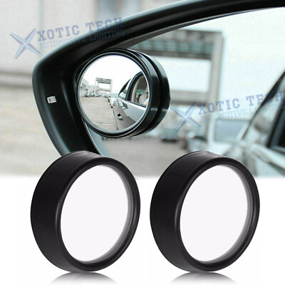 #ad Blind Spot Mirror Wide Angle Round Expand Rear View Stick On Car Motorcyle Bike $8.38