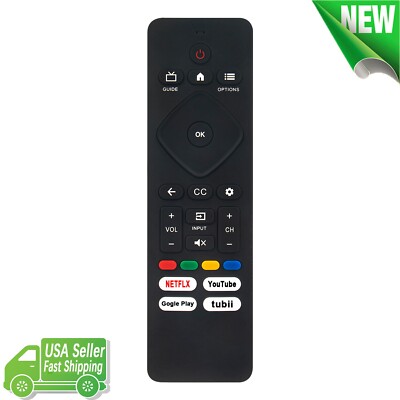 50PUL7552/F7 Replace Remote Control fit for Philips TV 32PFL5505/F7 43PFL5604/F7