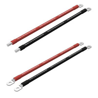 OFFGRIDTEC Batteriekabel 16mm² 25mm² 35mm² 50mm² M8 beidseitig oder Aderendhülse 1m 2m
