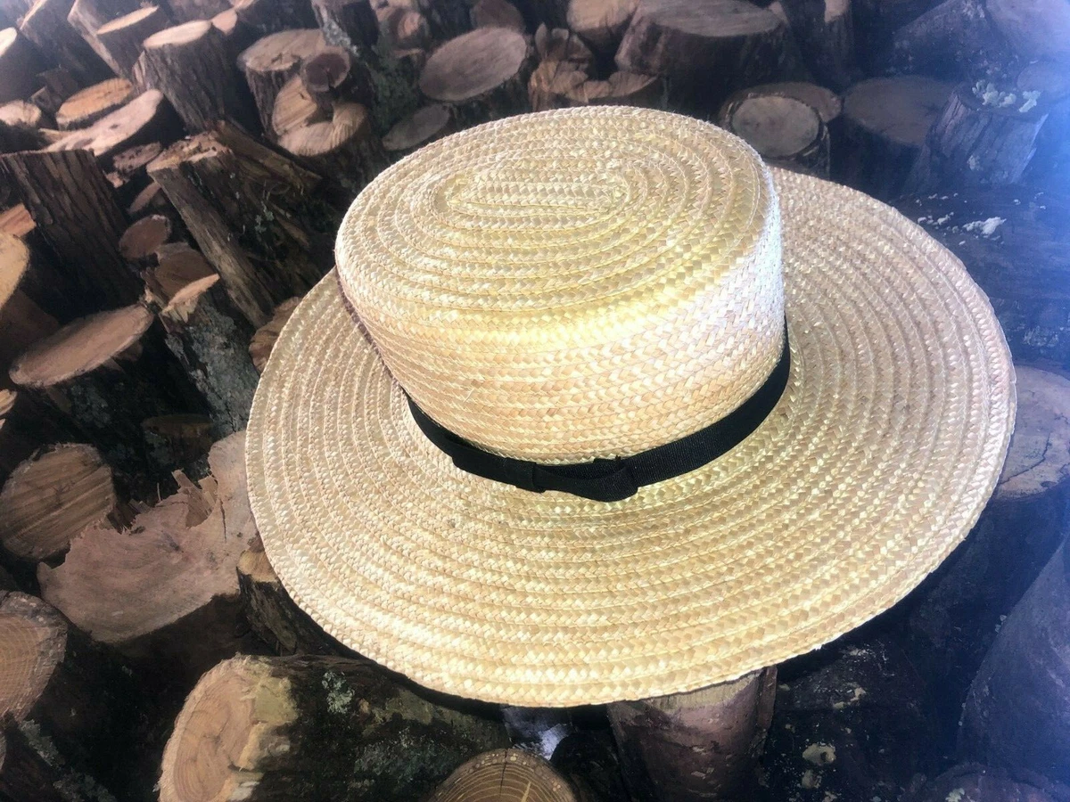 Men's Amish Straw Hat