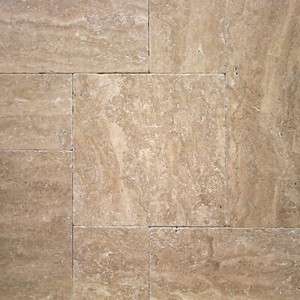 1 Musterstuck Travertin Walnuss Noce Fliesen Wand Boden Platten Antik Getrommelt Ebay